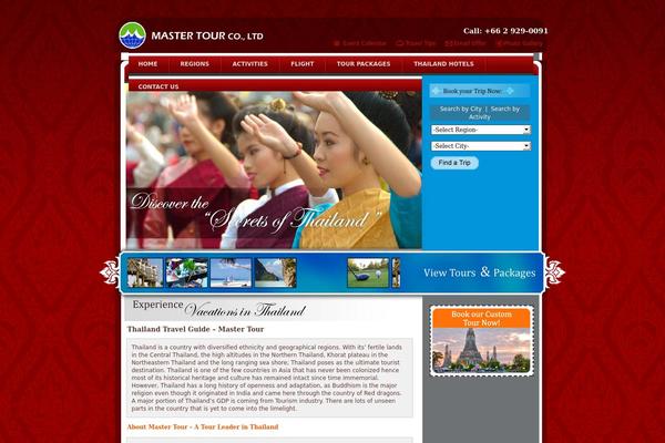 mastertour.com site used Master_tour_theme