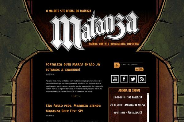 matanza.com.br site used Matanza_2015
