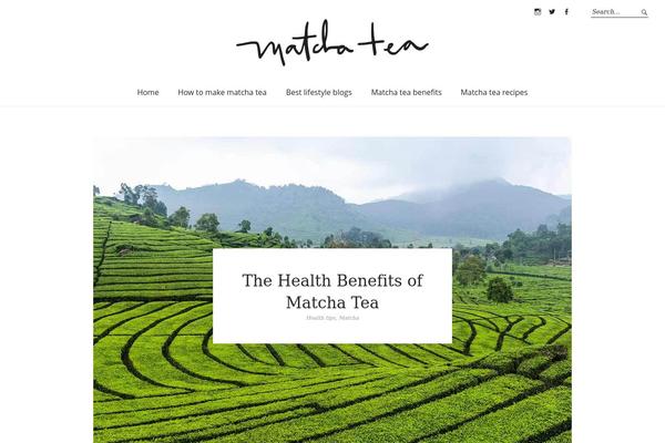 matcha-tea.com site used Matchatea