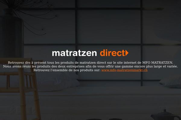 matelas-direct.ch site used Redirect
