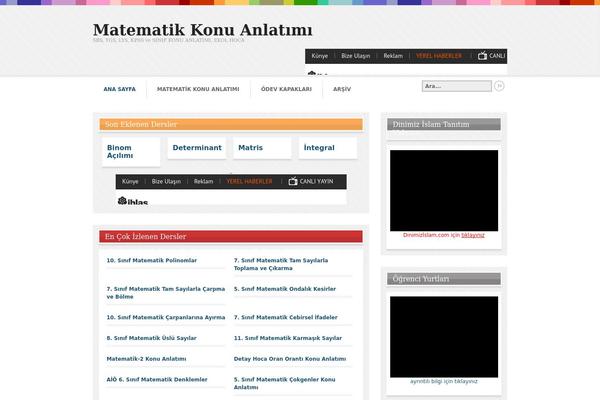 matematikkonuanlatimi.com site used Continuum