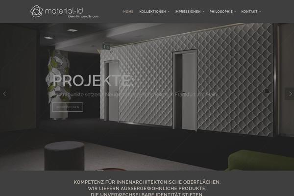 Salient theme site design template sample