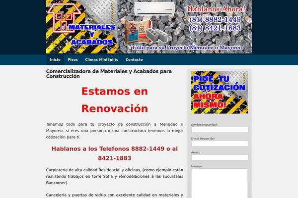 materialesyacabados.com site used Builderchild-acute-blue