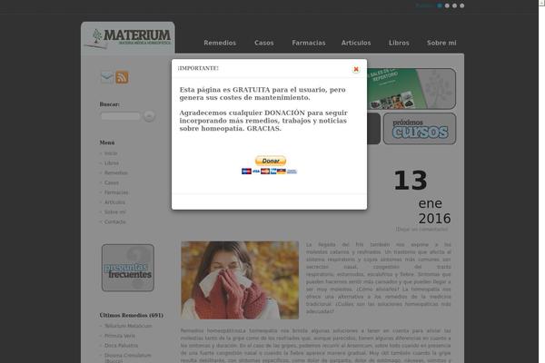 materium.es site used Theme1152