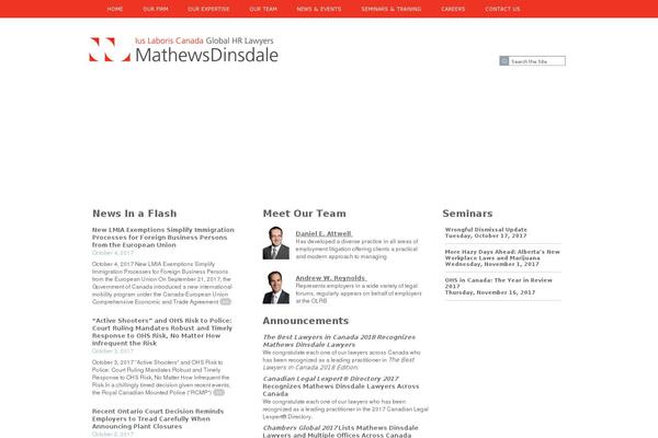 mathewsdinsdale.com site used Mathews-dinsdale