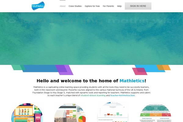 mathletics.asia site used Mathletics