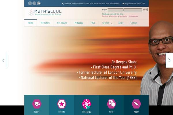mathscool.com site used Mathcool