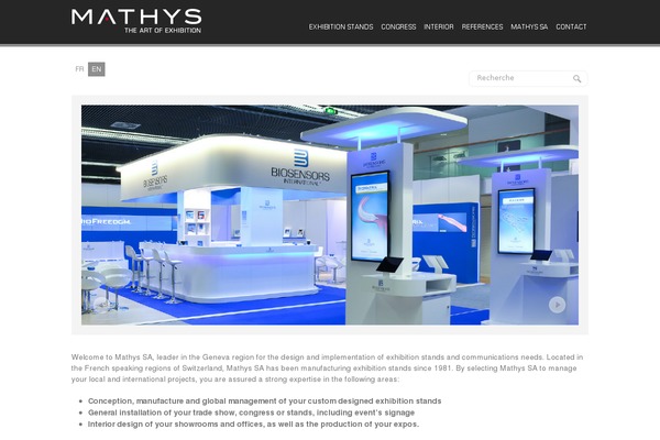 mathys.pro site used Mathys