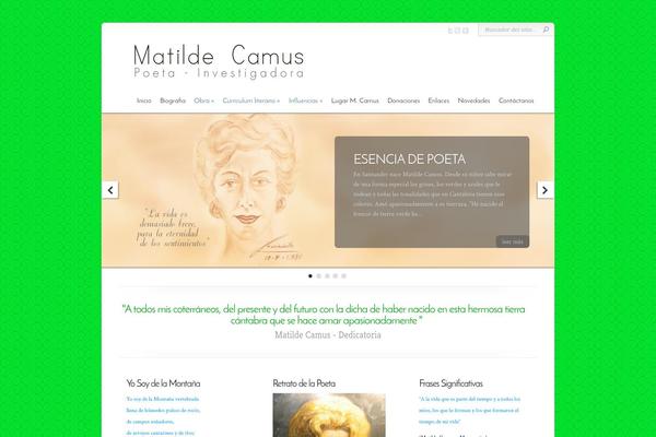 Chameleon theme site design template sample