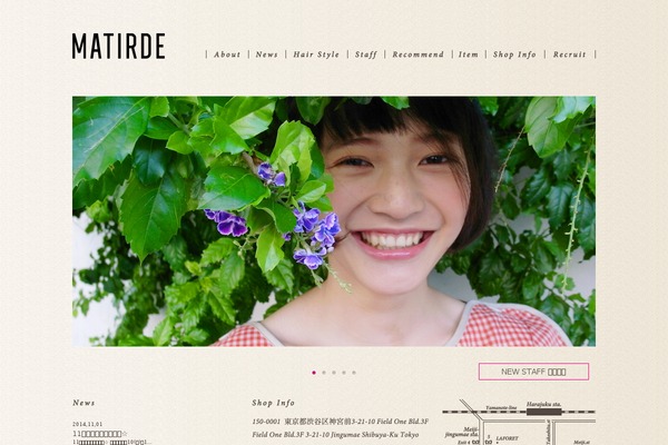 matirde.com site used Matirde