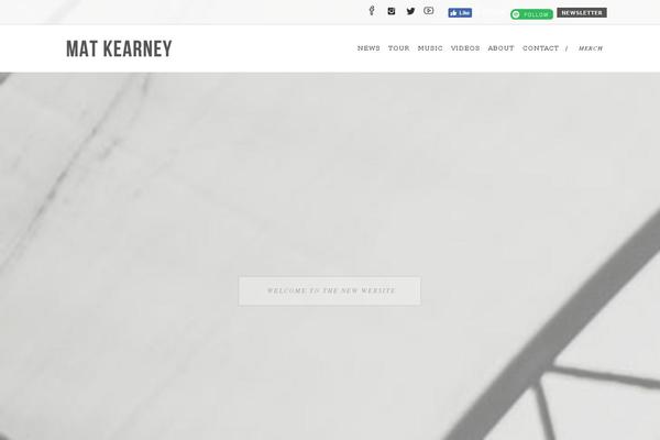 matkearney.com site used Mat-kearney