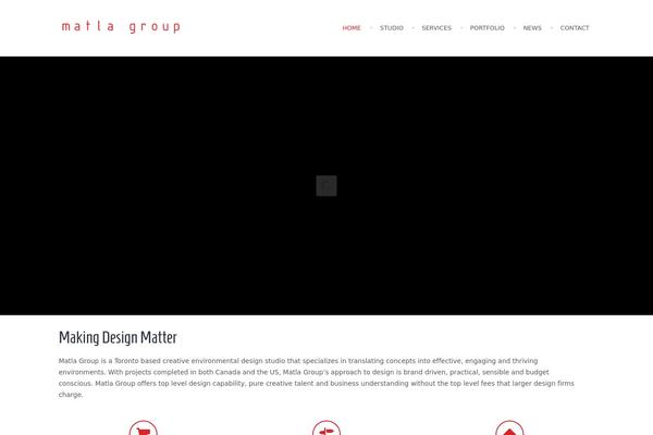 Chariot theme site design template sample