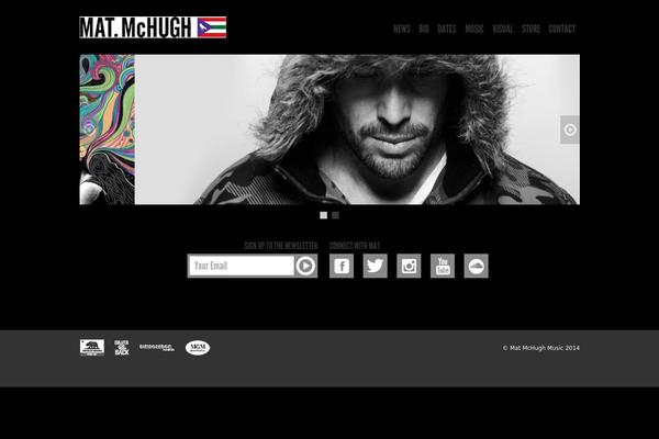 matmchughmusic.com site used Matmchugh
