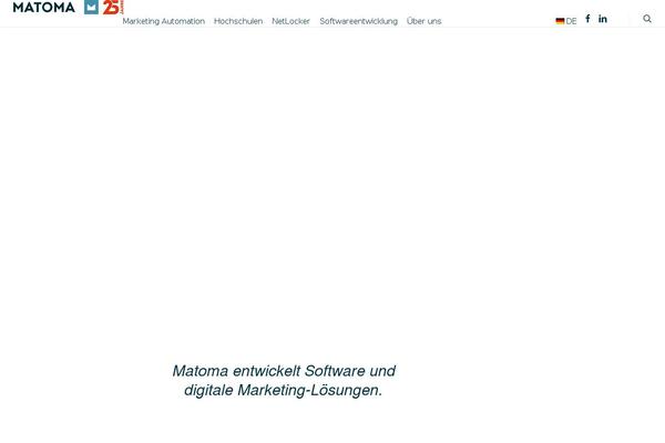 matoma.de site used Matoma