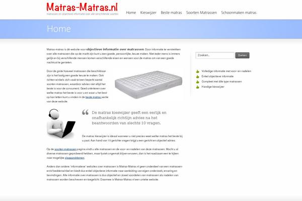 matras-matras.nl site used M-m