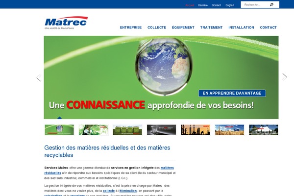 matrec.ca site used Matrec
