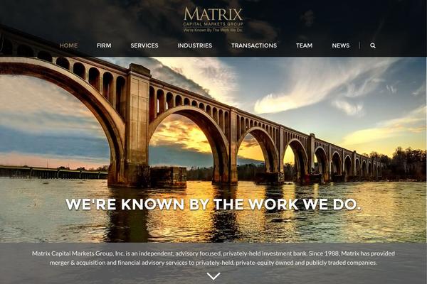 matrixcmg.com site used Matrix-new