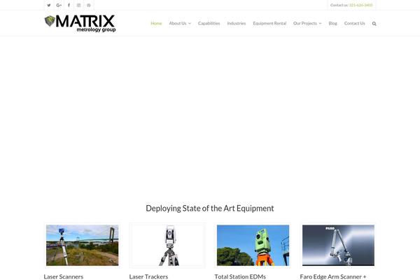 matrixmetrology.com site used Strata