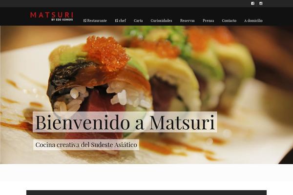 Nosh theme websites examples