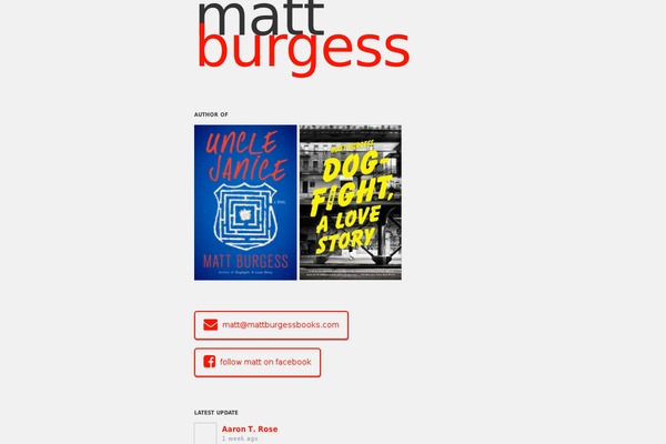 mattburgessbooks.com site used Dogfight