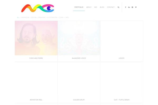 Enfold theme site design template sample