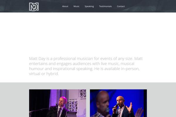 mattday.ca site used Matt-day