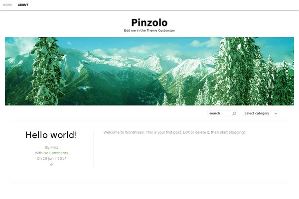 ColorMag theme site design template sample