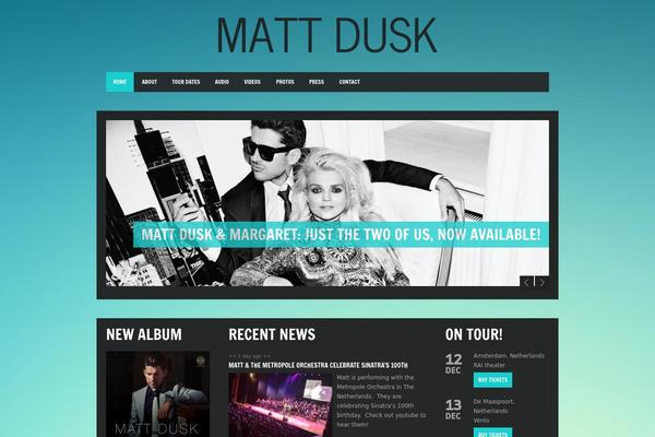 mattdusk.com site used Soundboard