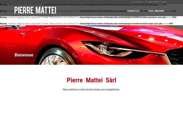 Automotive Car Dealership Business WordPress Theme theme site design template sample