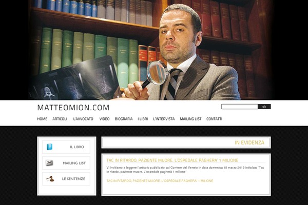 matteomion.com site used Matteomion