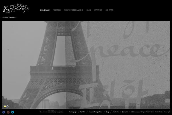 Fluxus theme site design template sample