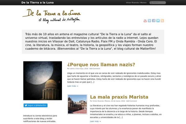 PageLines theme site design template sample