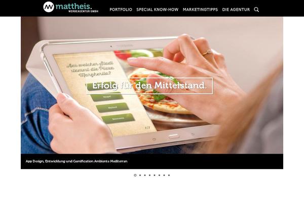 mattheis-berlin.de site used Mattheis-childtheme