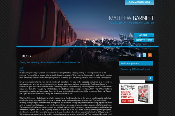 matthewbarnett.com site used Mb