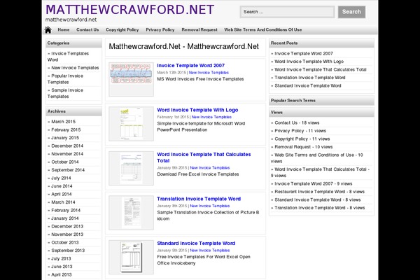 matthewcrawford.net site used Startbusiness