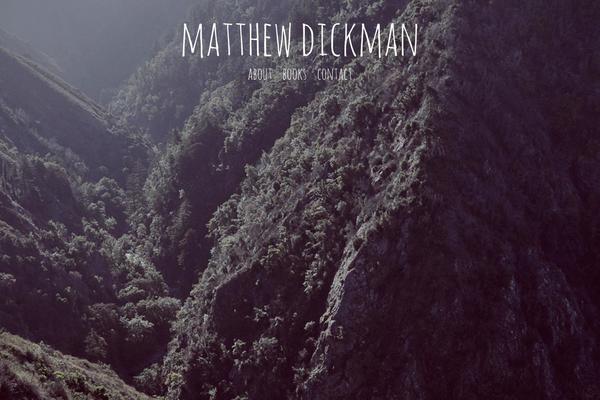 matthewdickmanpoetry.com site used Matthewdickmanpoetry