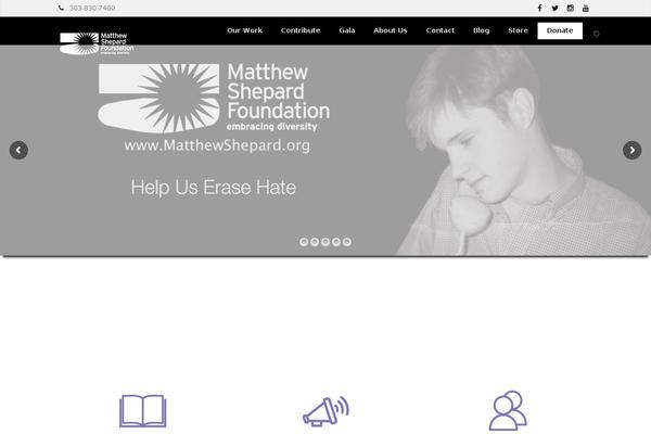 matthewshepard.org site used Msf20