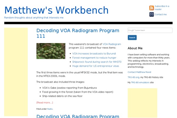 Site using Category Posts Widget plugin