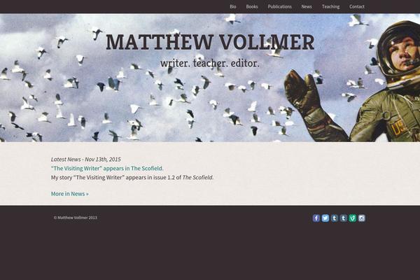 vollmer theme websites examples