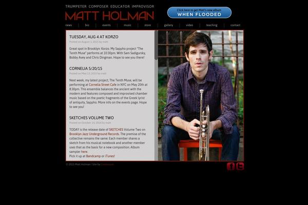 mattholman.com site used Matt-holman