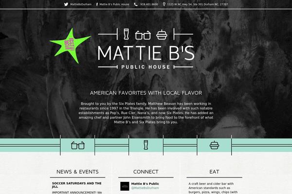 mattiebs.com site used Mattiebs