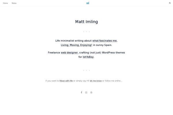 mattimling.com site used Stash-child