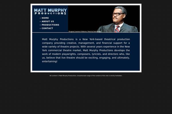 mattmurphyproductions.com site used Matt-murphy-productions