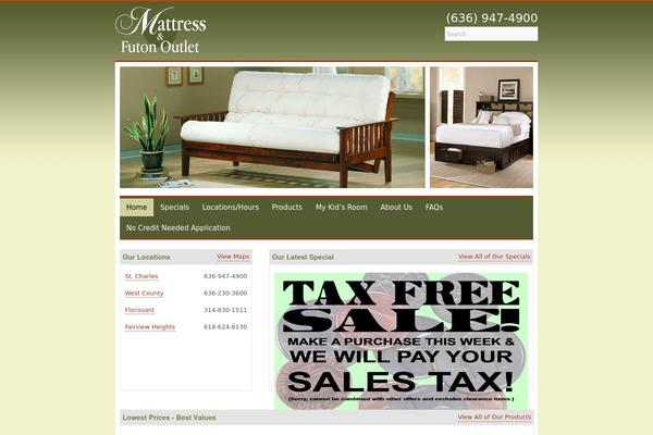 mattressandfutonoutlet.com site used Mafo