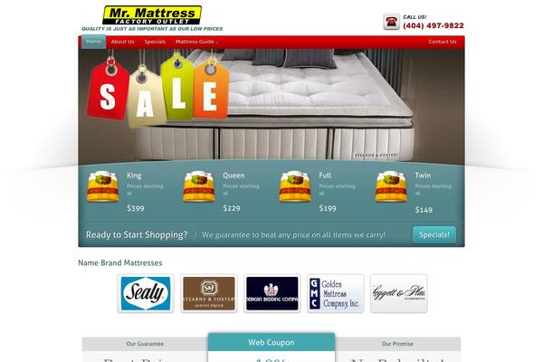 mattresssandysprings.com site used Mayabiz3