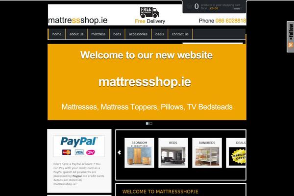 mattressshop.ie site used Mattressshop-2021