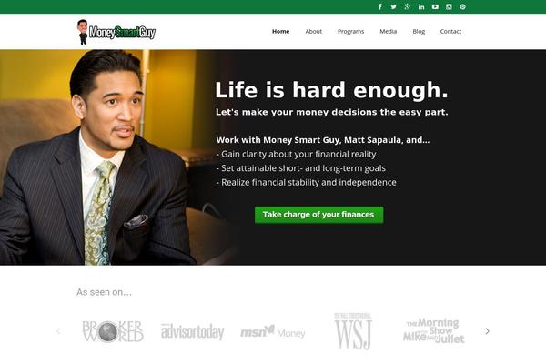 Site using Digg Digg plugin
