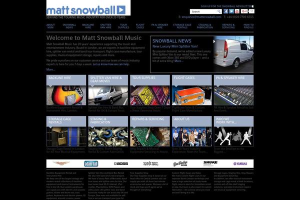 mattsnowball.com site used Matt-snowball