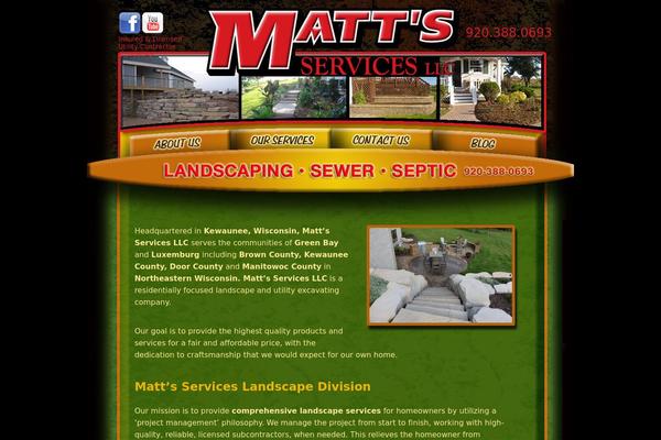 mattsservices.com site used Matts-services
