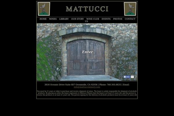 mattucciwinery.com site used V1-5